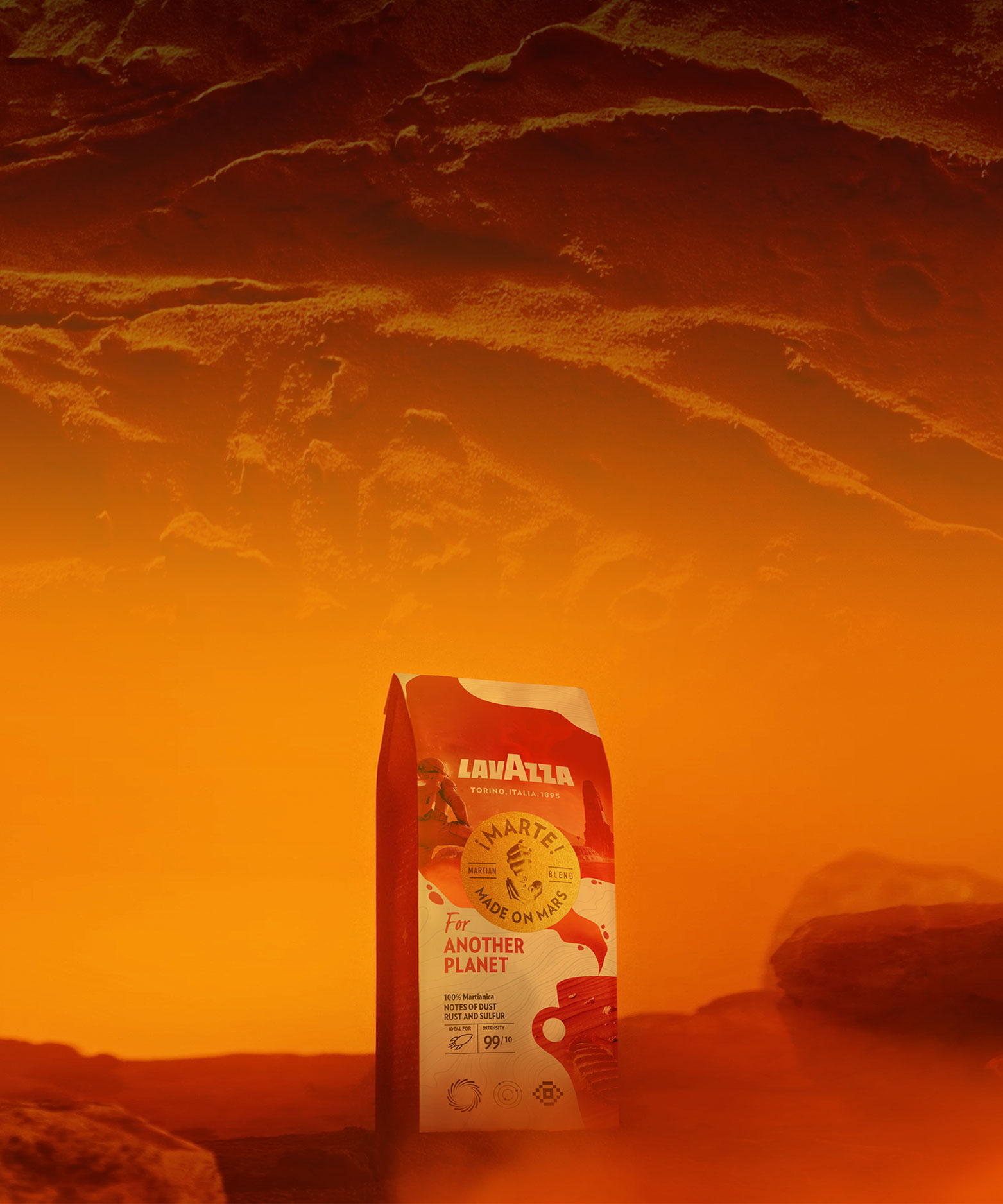 Lavazza  ¡Tierra! ¡Marte!