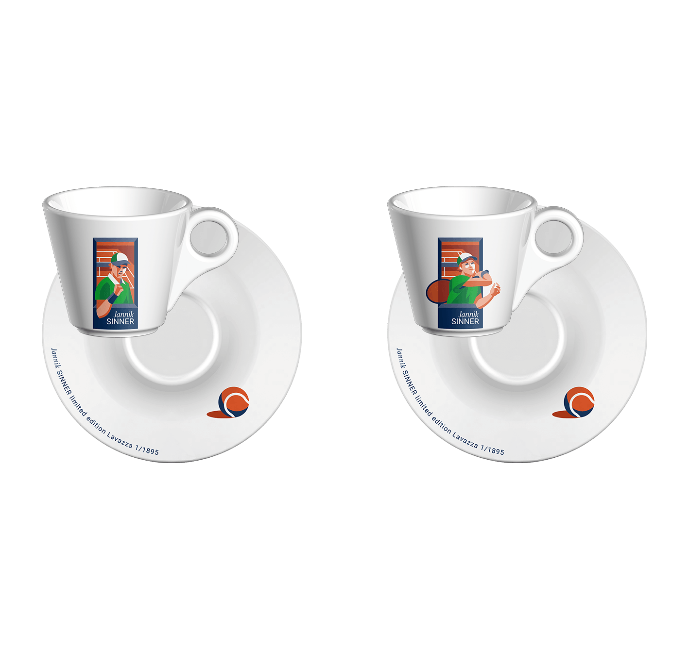 Set espresso Jannik Sinner, Édition Clay