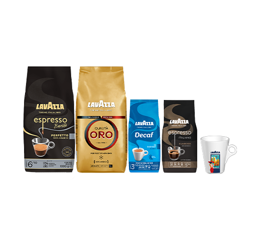 Coffret sélection cafés espresso avec Mug Milan